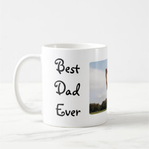 Foton med bästa Pappa någonsin Personlig 1 Kaffemugg