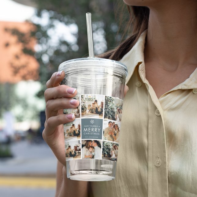 Foton med flera Helgdag | GOD JUL | Gått Take Away Mugg (Skapare uppladdad)