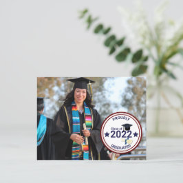 Foton med studenten-dagen med år vykort