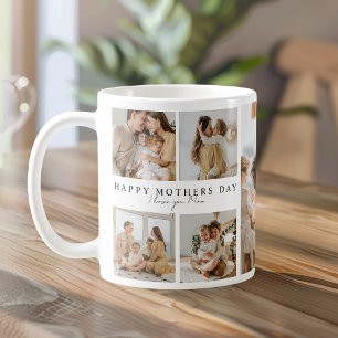 Foton på lycklig Mor dag   I Kärlek You Mamma Kaffemugg
