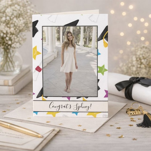 Foton studenten Firande Kort (Skapare uppladdad)