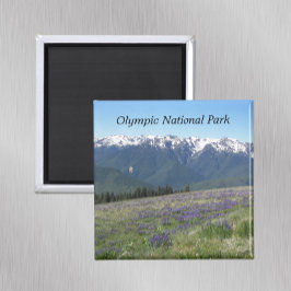Foton till den olympiska nationalparken magnet