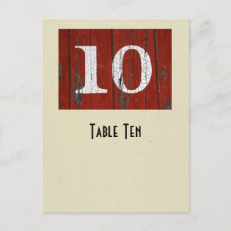 Fotonummer 10 bord-kort vykort