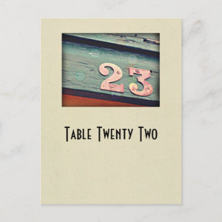 Fotonummer 23 bord-kort vykort