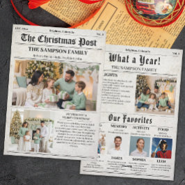 Fotonyhetsbrev för Retro-jultidningar Julkort