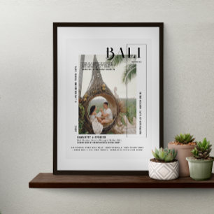 Fotoögonblicksbild Modern Travel Travel Keepsaké Poster