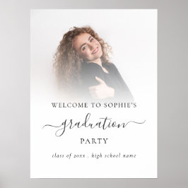 Fotoöverlägg Välkommen till Studentfesten Poster