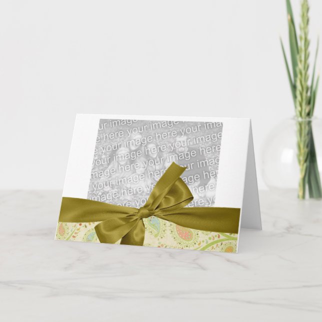 Fotopaket i bröllop kort (Framsida)