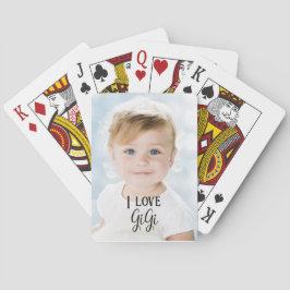 Fotopakort för Underbar farmor Casinokort