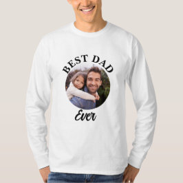 Fotopall för bästa Pappa någonsin-Personlig T Shirt