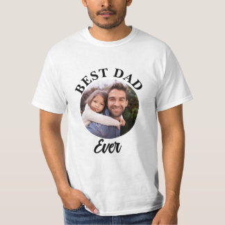 Fotopall för bästa Pappa någonsin-Personlig T Shirt