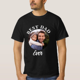 Fotopall för bästa Pappa någonsin-Personlig T Shirt