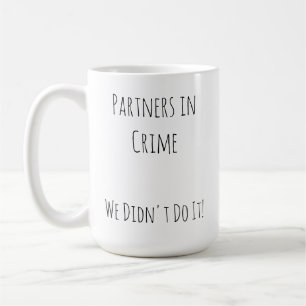 Fotopartners i brott kaffemugg
