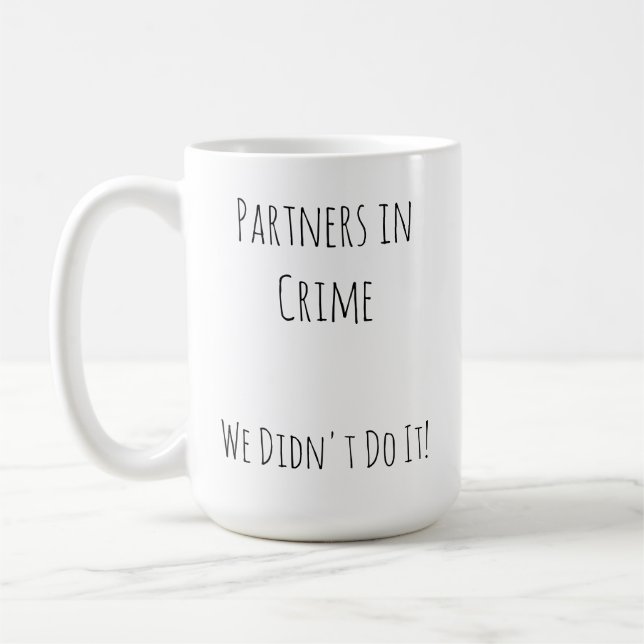 Fotopartners i brott kaffemugg (Vänster)