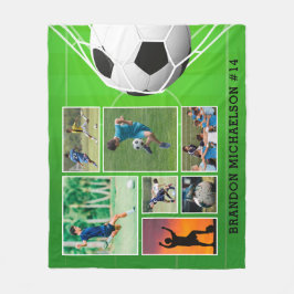 Fotopassage 7, Personlig för fotokollage Fleecefilt