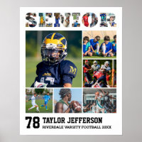 Fotopassage för Sports Team Senior Night Player
