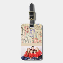 Fotopatagtagg med Travel Frimärke