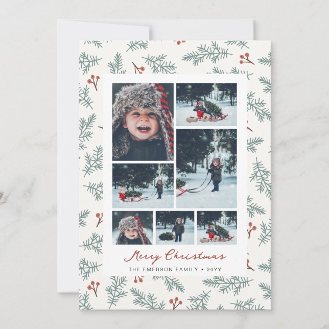 Fotopataniskt julkort (Framsida)