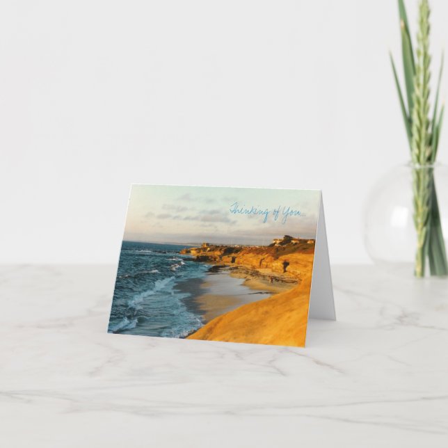 Fotopatard "Thinking of You" Kort (Framsida)