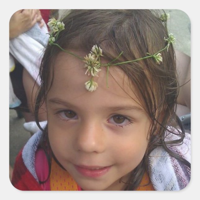 Fotopatrar Fyrkantigt Klistermärke (Framsida)