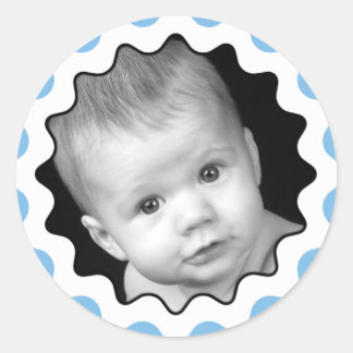 Fotopatrar Runt Klistermärke