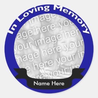 Fotopatrar Runt Klistermärke