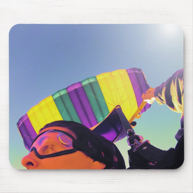 fotoperfekt skydiver musmatta (Framsidan)