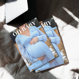 fotopojkvän Babydusch Inbjudningar