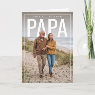 FotoPop Papa Kort