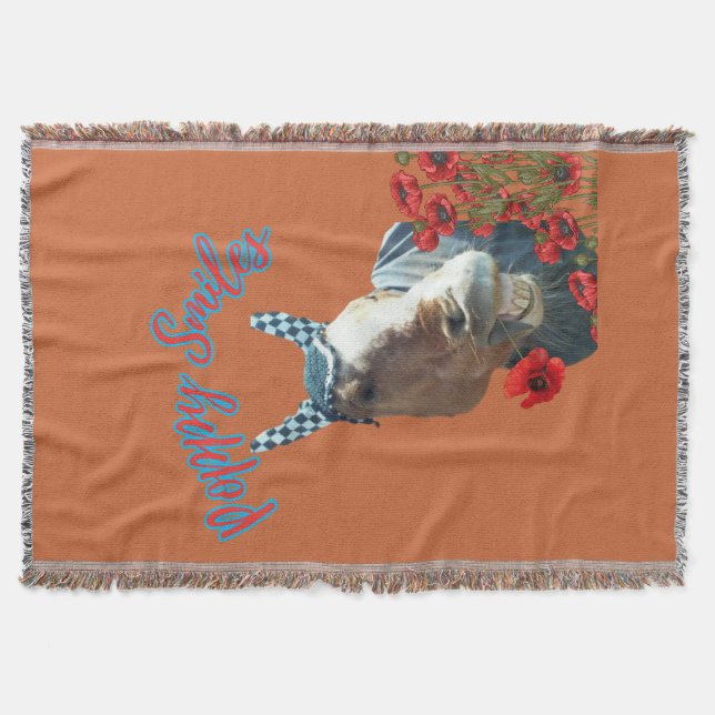 fotopoppy Smiles Filt (Framsidan)