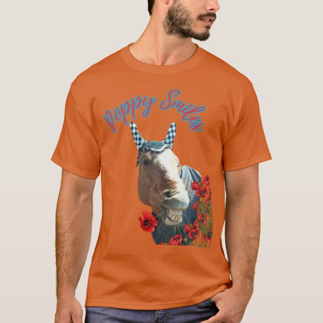 fotopoppy Smiles T Shirt (Framsida)