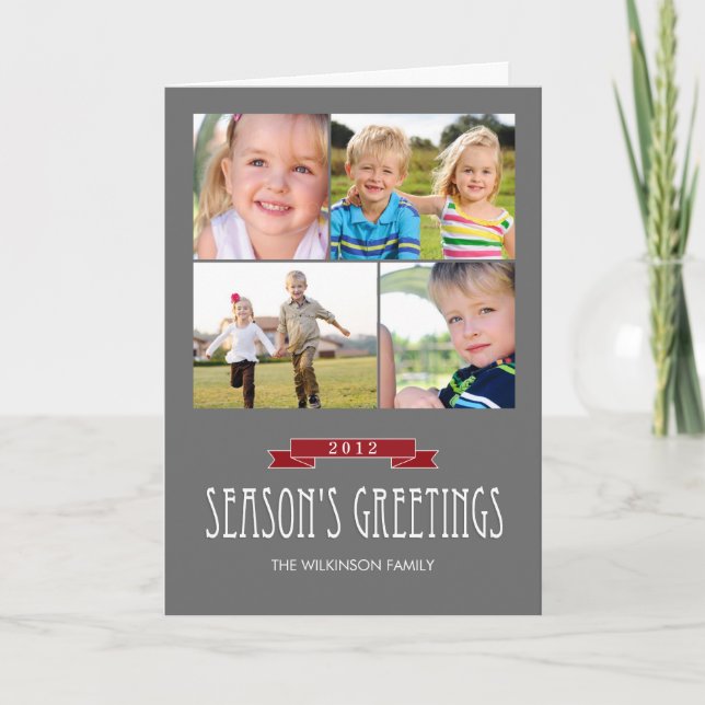Fotoport för Helgdag av helgdag Banner Helgkort (Framsida)
