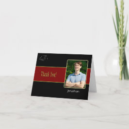 Fotoportet Studenten Tack Kort