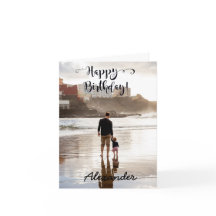 Fotoportets Anpassningsbar för födelsedagskort