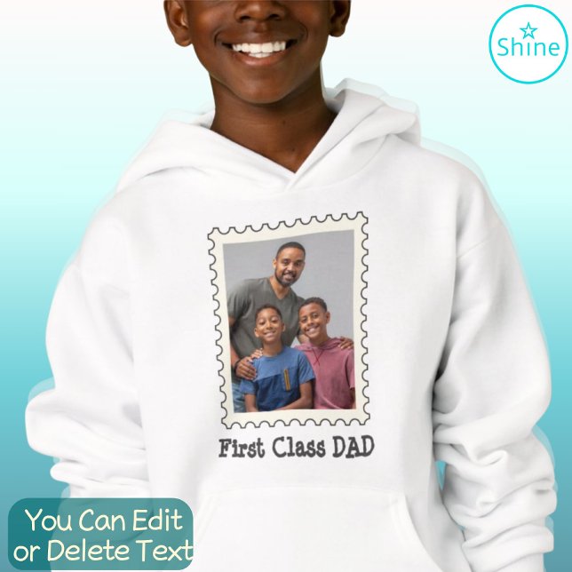 Fotopost för första klassens Pappa Best Pappa någo T Shirt (Skapare uppladdad)