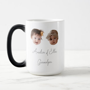 Fotopresenten Morchild fars dag baby Magisk Mugg