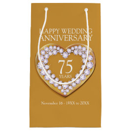 Fotopresentsäck för 75:e bröllop