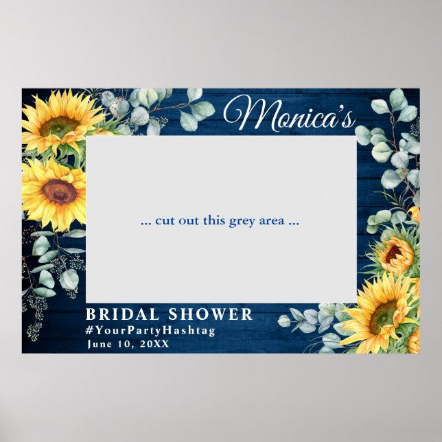 Fotoprop för eukalyptus-Möhippa i vattenfärg Poster (Framsidan)