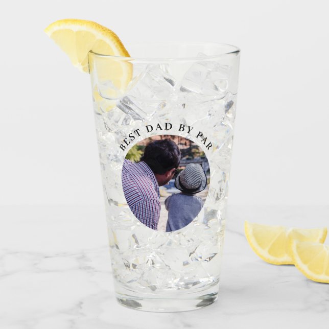 Fotopunkt för den moderna bästa Pappa-Anpassningsb Glaskopp (Framsida Ice)