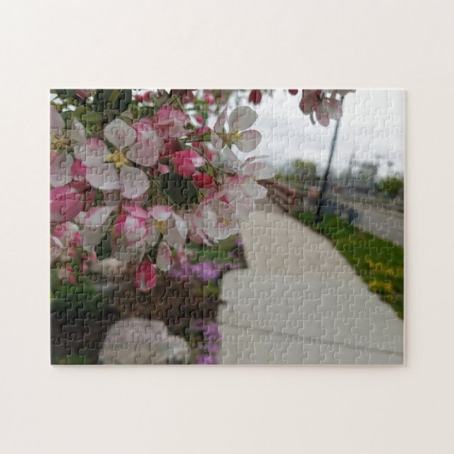 Fotopussel av kreativ blomma träd (Horisontell)