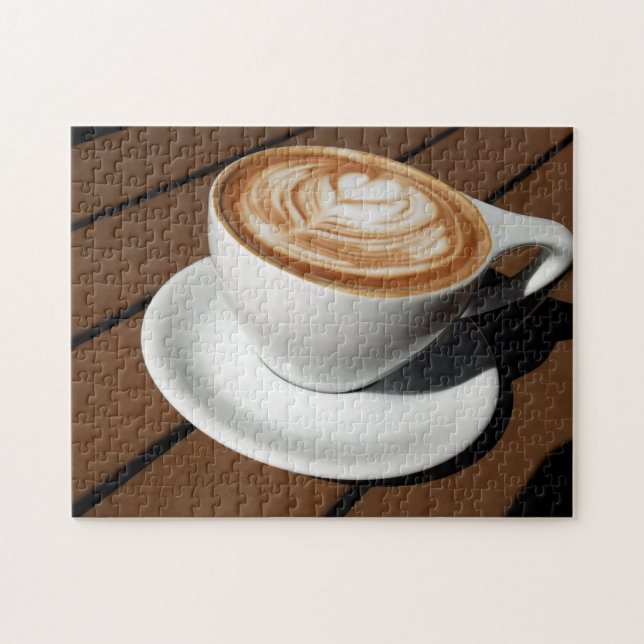 Fotopussel av kreativ kopp-kaffe (Horisontell)