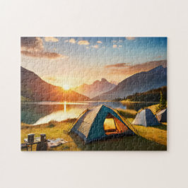 Fotopussel för Campsite Photo Puzzles Internet