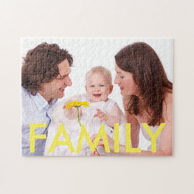 Fotopussel för personlig Family (Horisontell)