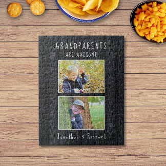 Fotopussel: "Morföräldrar är Fantastisk" Pussel