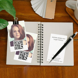 Fotoqr-kod Visitkort