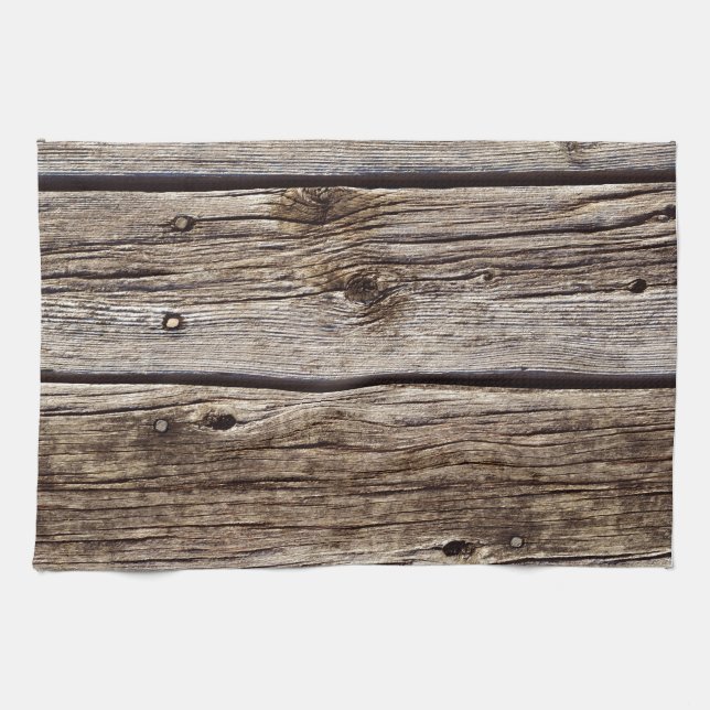 Fotorealistisk skorpa, Weasted Wood Board Kökshandduk (Horisontell)