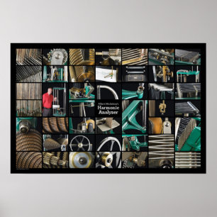 Fotosamling: Harmonisk analysator Poster