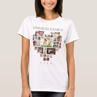 Fotosamling i familjen (anpassa foto och text) t shirt