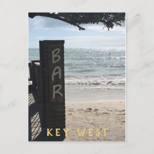 Fotoscenen Nyckel Väster Beach och Pub Vykort