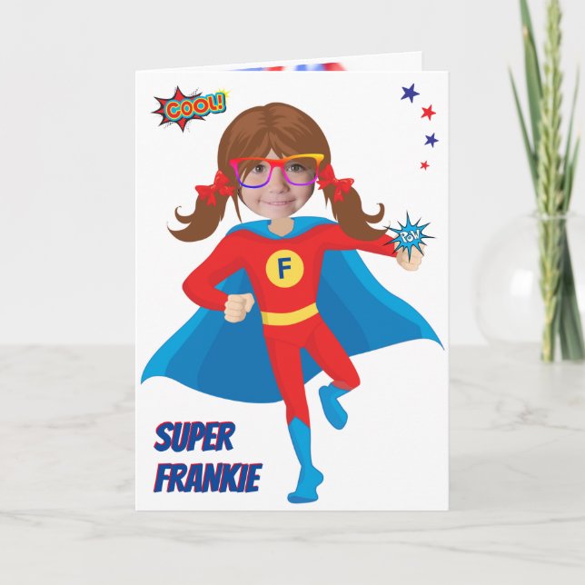 Fotosensationell ROLIGT - födelsekort Kort (Framsida)